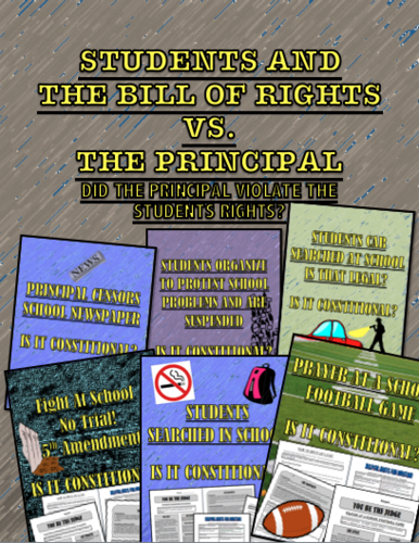 Bill of Rights and School Issues: 6 Lessons