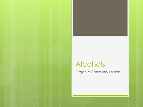 AQA GCSE C3.6 - Alcohols