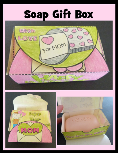 Mother's Day Crafts - Soap Gift Box