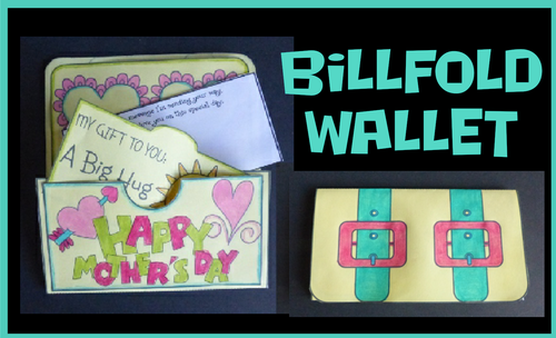 Mother's Day Crafts - Billfold Wallet