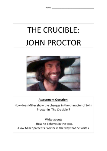 The Crucible: John Proctor | Teaching Resources