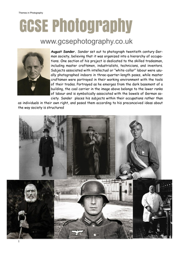 August Sander - Photographer