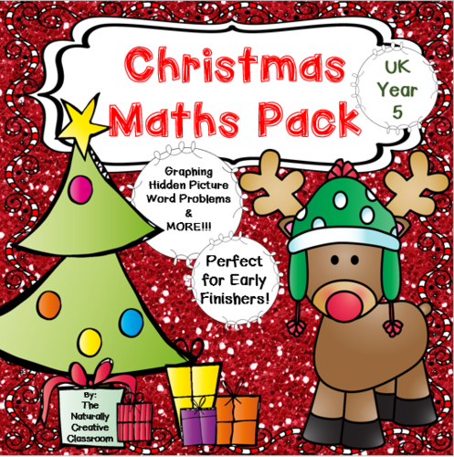 Christmas Maths Pack for Year 5