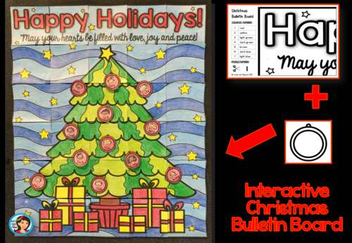 Christmas Interactive Bulletin Board