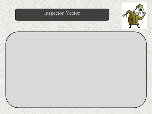 Inspector Vector - Solve a crime using 2D and 3D vectors