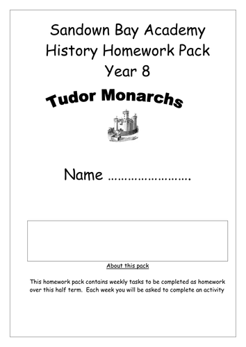 ks3 history homework