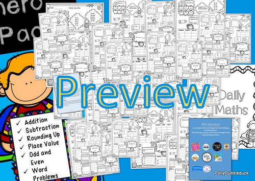 Write 'n' Wipe Maths Morning Challenge