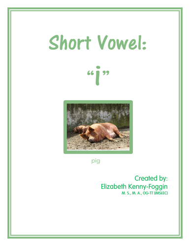 Know the Code: Short Vowel "i"