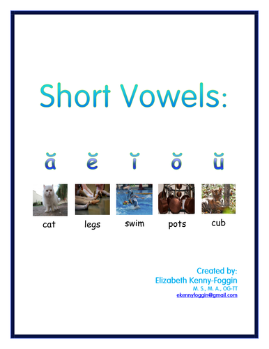 Know the Code: Short Vowels Bundle (a, e, i, o, u)