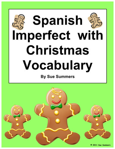 Spanish Christmas Imperfect Sentences & Conjugations