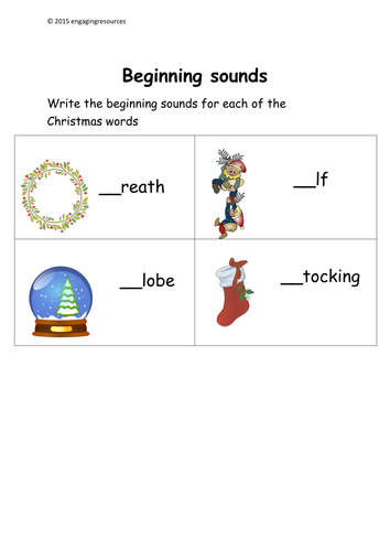 English and Maths Christmas Activity Pack 