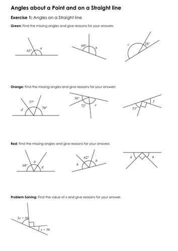 KS3: Calculating Angles