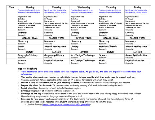 weekly-lesson-plan-template-with-tips-teaching-resources