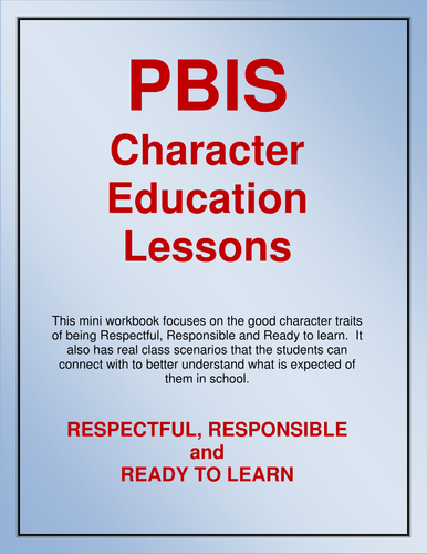 PBIS Character Education Packet
