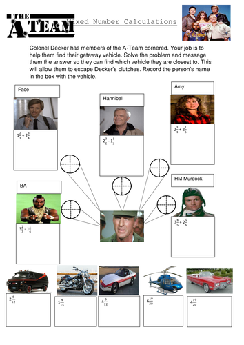 Mixed number add and subtract | Teaching Resources