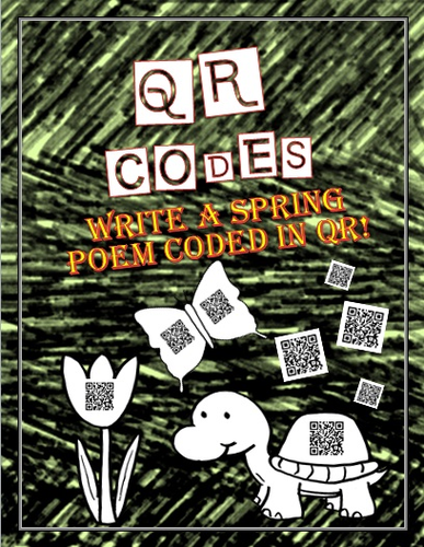 Spring Poetry in QR code