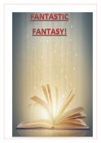 Fantastic Fantasy-Study guide and Workbook