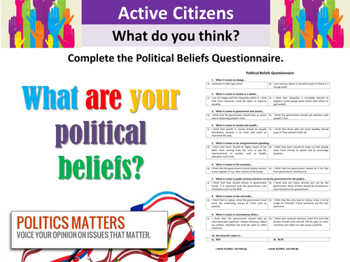 What is the political spectrum?