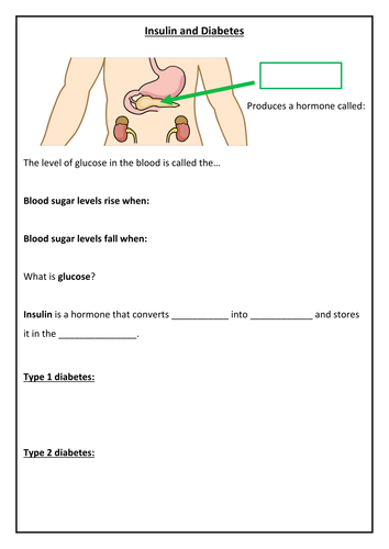 Insulin and diabetes