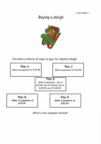 Year 5 Maths Christmas Challenge