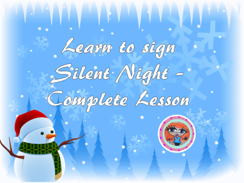  Christmas Silent Night Lesson 