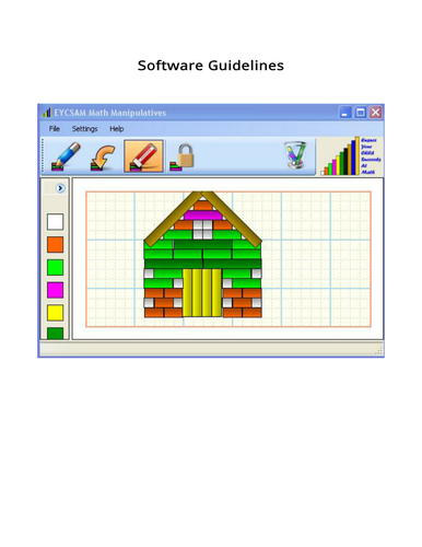 Cuisenaire Rods Software Guidelines