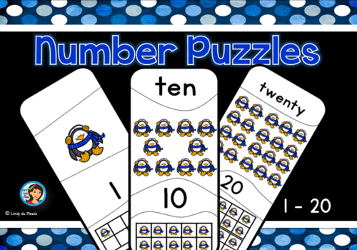 Penguin Number Puzzles 1-20