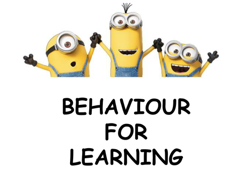 Behaviour For Learning Display