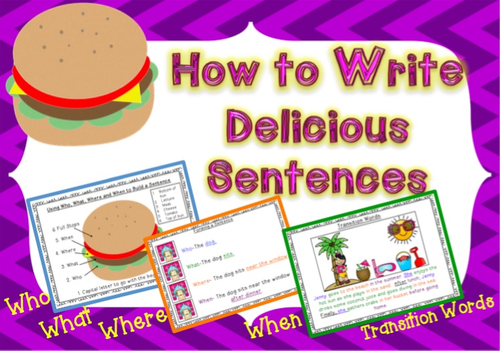 how-to-write-delicious-sentences-teaching-resources