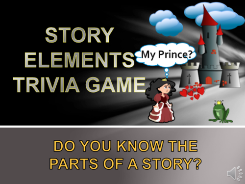 Story Elements Trivia Game: Plot, Theme, Setting and More!