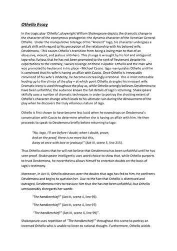 Type my professional critical essay on shakespeare 07 image