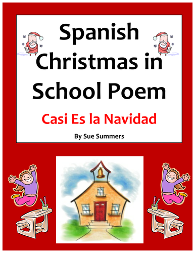 Spanish Christmas in School Poem - Casi Es la Navidad
