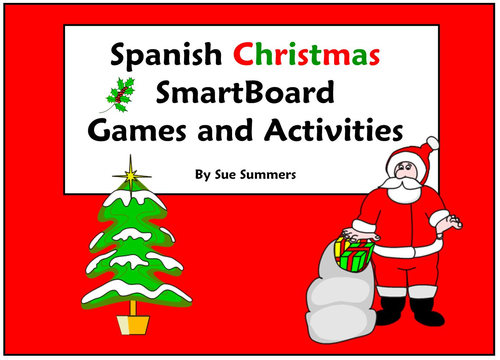 Spanish Christmas Games & Activities - Navidad - Smart Board
