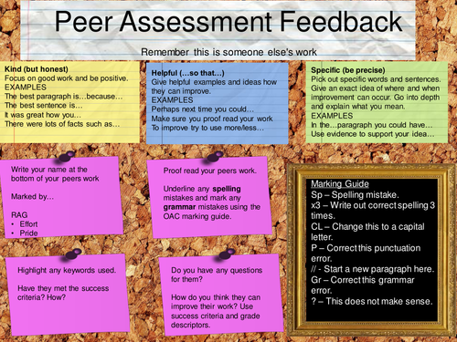 Student Peer Assessment Mat 