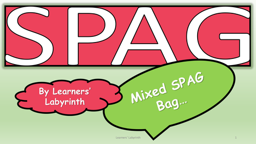 SPAG- mixed SPAG Bag 