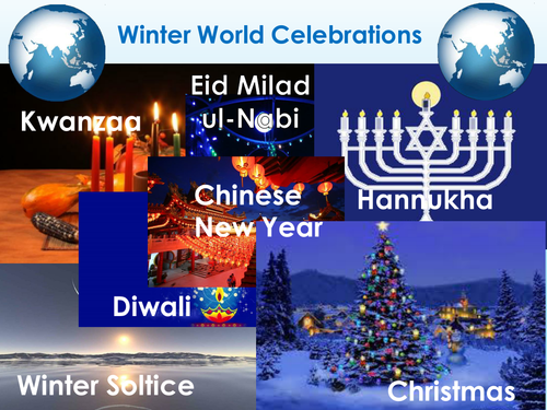 Christmas and other World winter celebrations