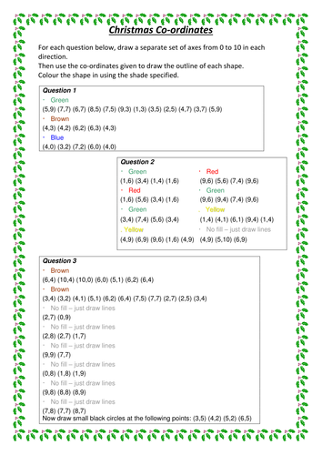 Christmas Maths Activities