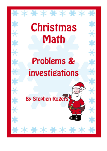 Christmas Maths Puzzles and Problems Year 1, Year 2, Year 3 - KS1 Greater Depth Mastery