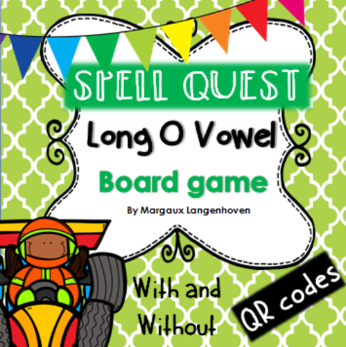 Long O Vowel Board Game