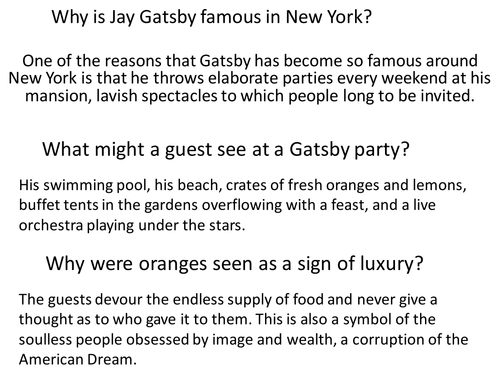 A Gatsby Party