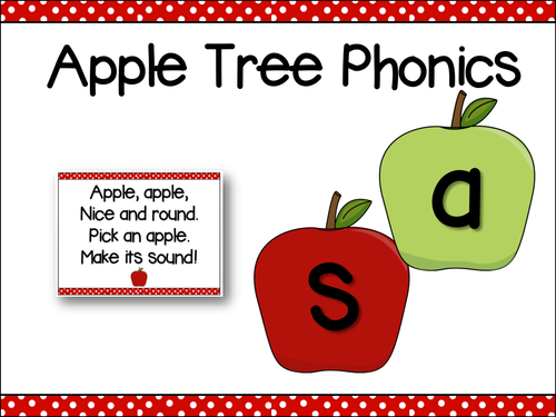 Phonics Center – Apple Tree Phonics – Letters and Sounds – Phase 2/3/5