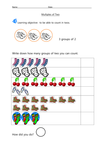 Counting in two's | Teaching Resources