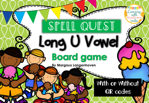 Long U Vowel Board Game
