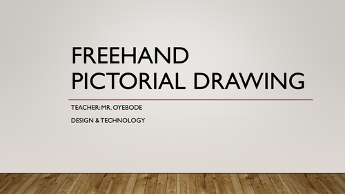 Freehand Pictorial Drawing