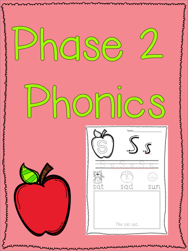 Phase 2 Phonics NO PREP activity pack! Fine Motor, Early Reading, Letter Form! Letters and Sounds! 