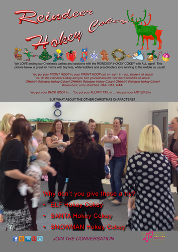 Reindeer Hokey-Cokey: song with actions and extension ideas