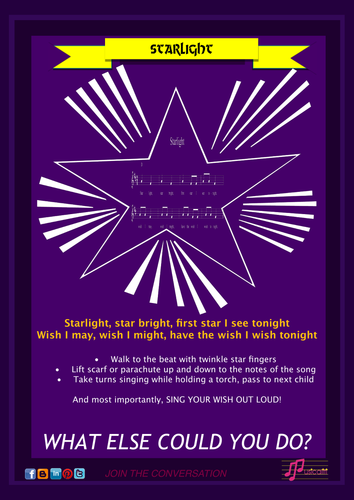 Starlight: song with actions and extension ideas