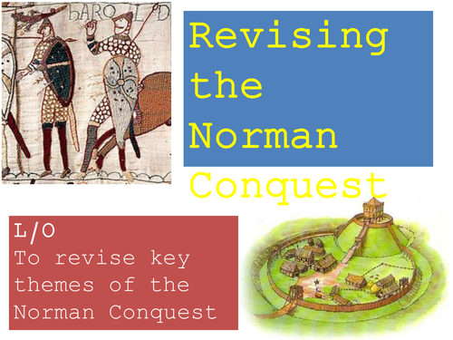 Norman Conquest Revision lesson 