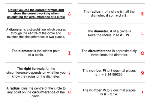 Circle Circumference Learning Collaborative Magenta Principles Mastery Activities & WS