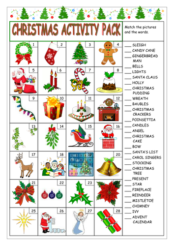 Christmas Activity Pack